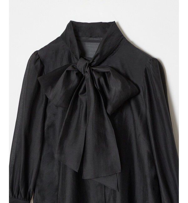 allureville「オーガンザボウブラウス」|シャツ・ブラウス|