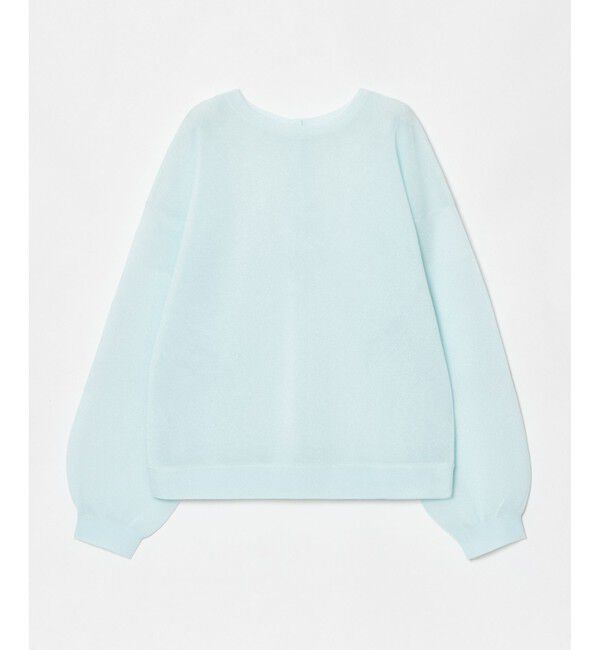 allureville「スポンディッシュシアー2WAYプルオーバー」|ニット・セーター|