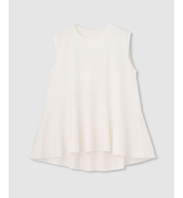 LOULOU WILLOUGHBY「【LOULOU WILLOUGHBY】ティアードプルオーバー」|ニット・セーター|ホワイト