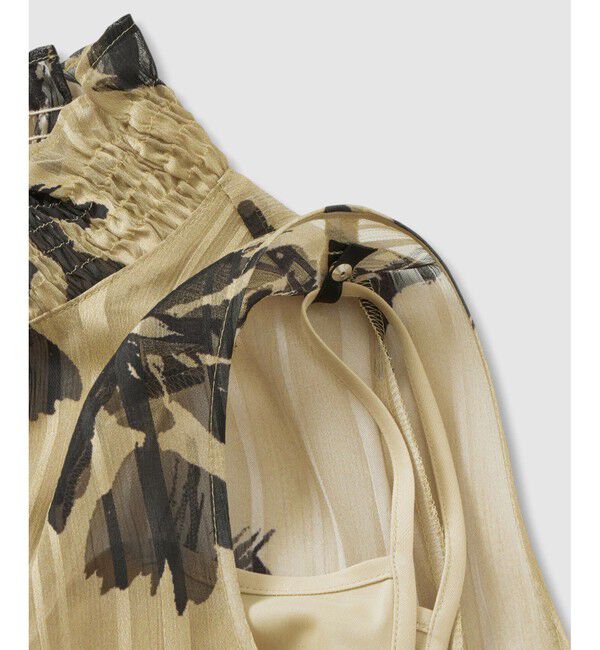 allureville「シャドウストライプヨウリュウワンピース」|ワンピース|