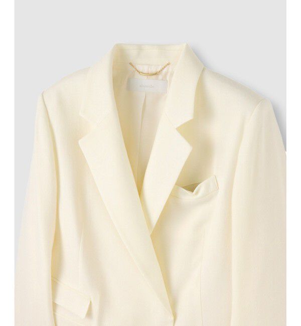 allureville「ウールサキソニーフラップポケットジャケット」|その他|