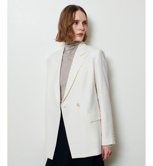 allureville「ウールサキソニーフラップポケットジャケット」|その他|