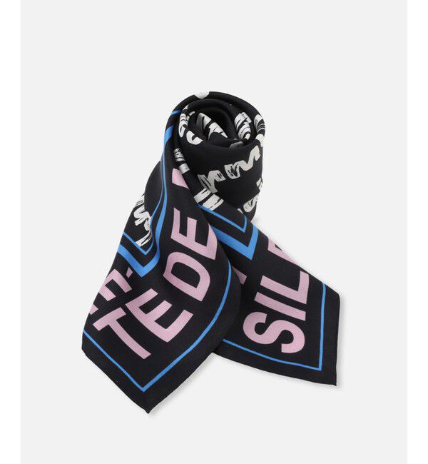 allureville「フォントロゴスカーフ」|バンダナ・スカーフ|