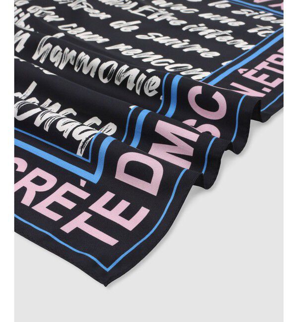 allureville「フォントロゴスカーフ」|バンダナ・スカーフ|