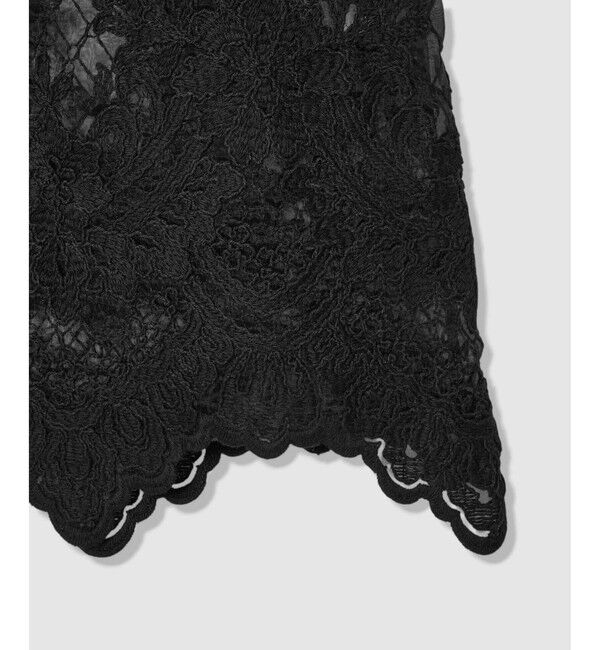 LOULOU WILLOUGHBY「【LOULOU WILLOUGHBY】オーガンスカラＴシャツ」|Tシャツ・カットソー|