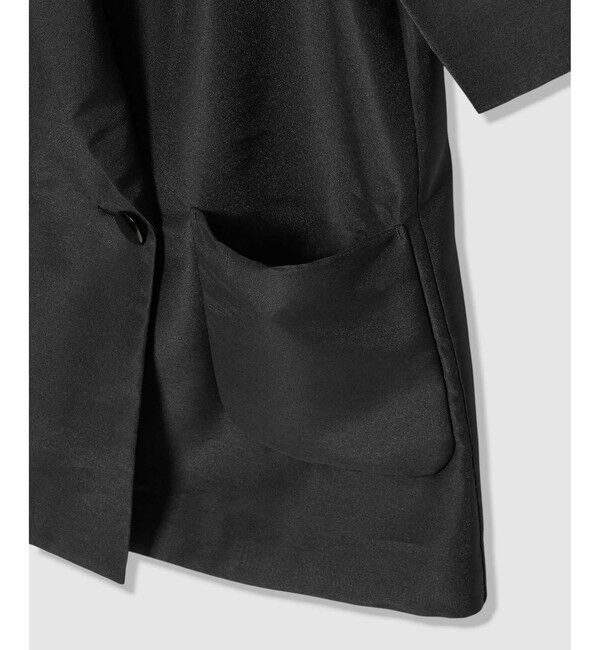 LOULOU WILLOUGHBY「【LOULOU WILLOUGHBY】スパンオーガンハーフスリーブジャケット」|テーラードジャケット|