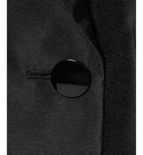 LOULOU WILLOUGHBY「【LOULOU WILLOUGHBY】スパンオーガンハーフスリーブジャケット」|テーラードジャケット|