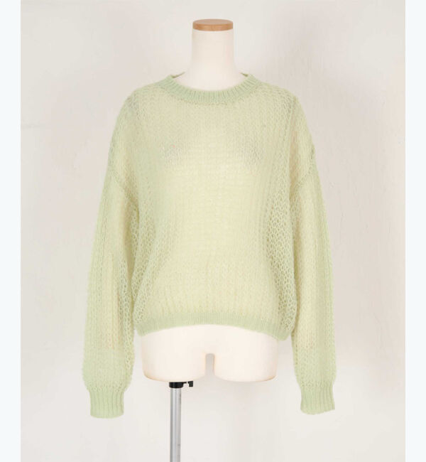 titivate「シアーローゲージニット」|ニット・セーター|