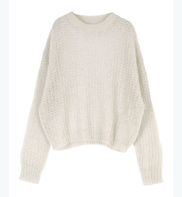 titivate「シアーローゲージニット」|ニット・セーター|