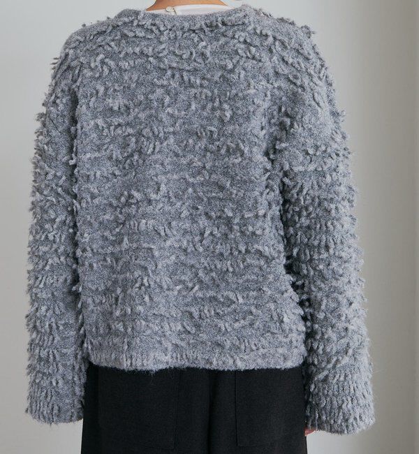  「ループフリンジニットカーディガン」|カーディガン|