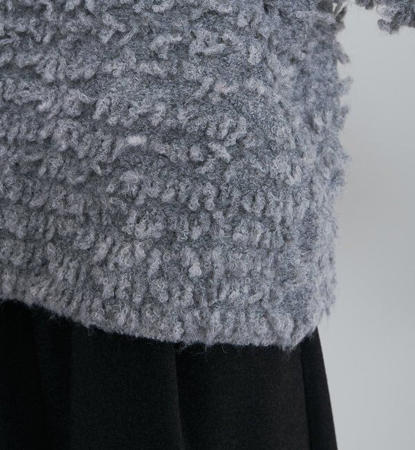  「ループフリンジニットカーディガン」|カーディガン|