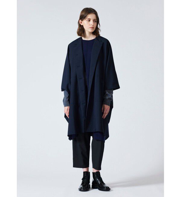 mizuiro ind「mizuiro ind ハイゲージロングスリットベスト」|ベスト・ジレ|