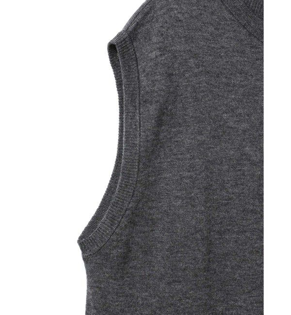 mizuiro ind「mizuiro ind ハイゲージロングスリットベスト」|ベスト・ジレ|