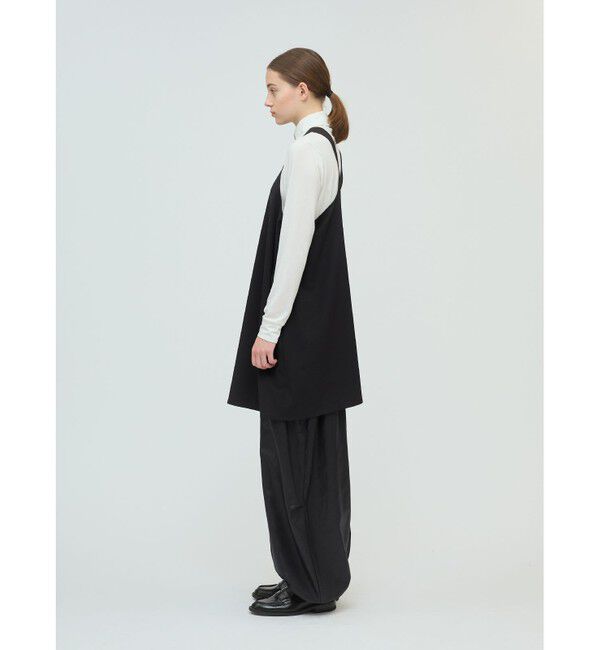 mizuiro ind「mizuiro ind シャツカラーハイネックプルオーバー」|Tシャツ・カットソー|