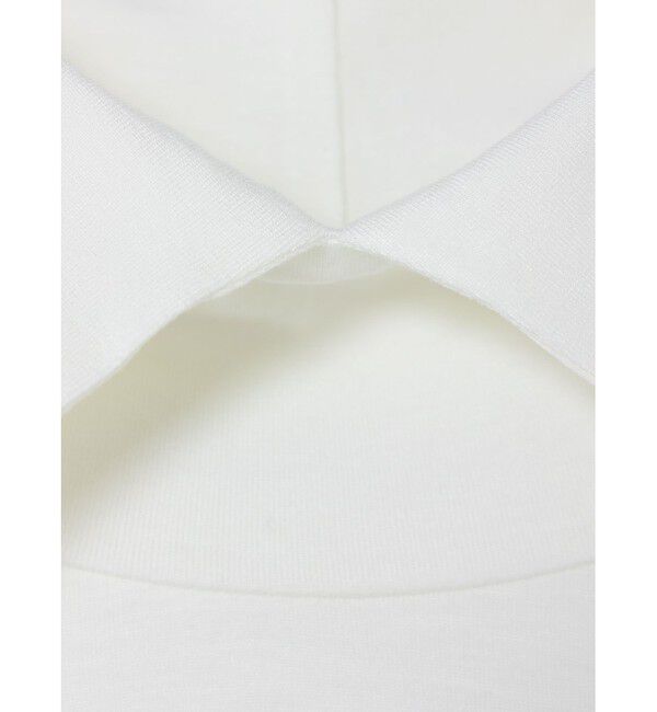 mizuiro ind「mizuiro ind シャツカラーハイネックプルオーバー」|Tシャツ・カットソー|