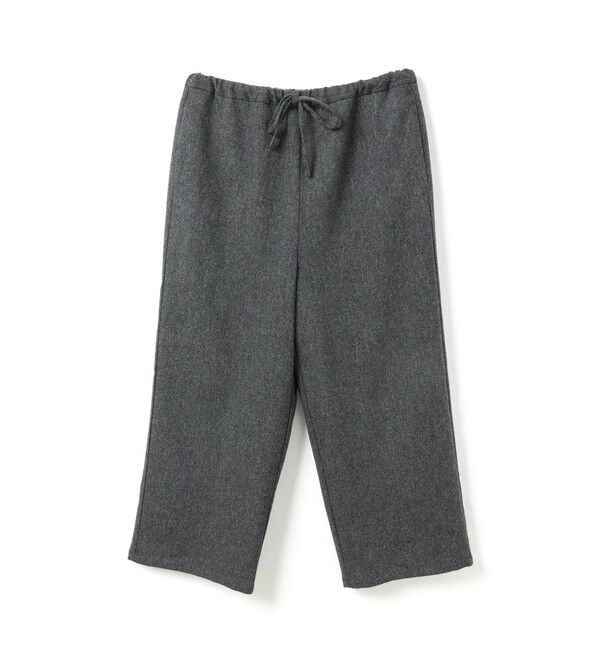 mizuiro ind「mizuiro ind ウールブレンドイージーパンツ」|その他|チャコールグレー