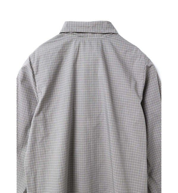 mizuiro ind「mizuiro ind チェックリボンタイシャツ」|シャツ・ブラウス|