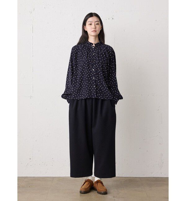 MidiUmi「MidiUmi IPEKERプリントドットシャツ」|シャツ・ブラウス|