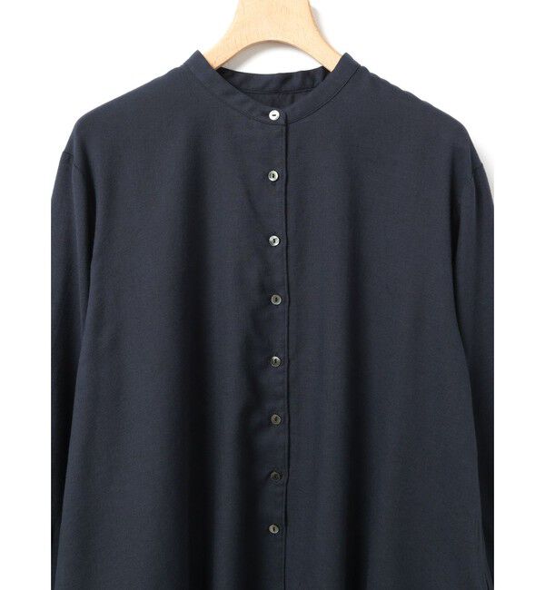 MidiUmi「MidiUmi C/Wバックギャザーシャツ」|シャツ・ブラウス|