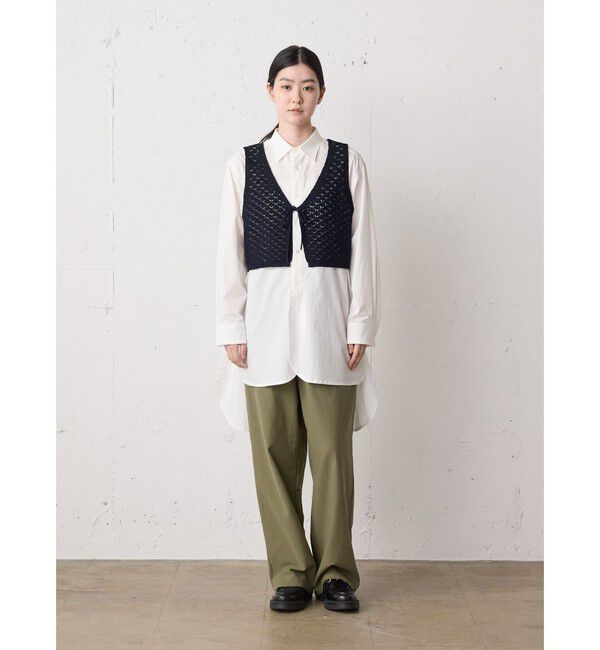 MidiUmi「MidiUmi 2WAYショートニットベスト」|ベスト・ジレ|