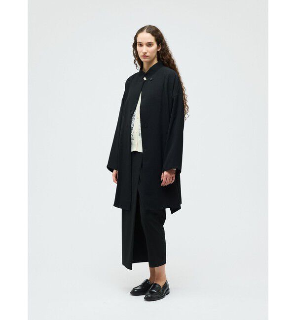 mizuiro ind「mizuiro ind スタンドカラーワイドジャケット」|その他|