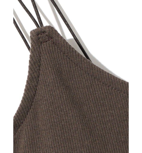 MIDIUMISOLID「MIDIUMISOLID for Ladies パッド入りキャミソール」|Tシャツ・カットソー|