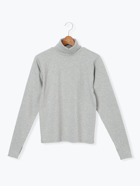 Lugnoncure「スムース起毛ハイネックカットソー」|Tシャツ・カットソー|