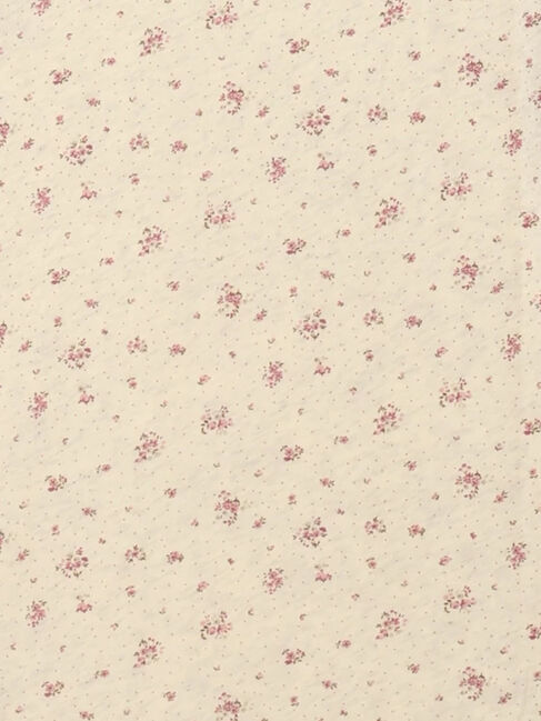 Samansa Mos2「【吸湿発熱】ベア天花柄クルーネック」|Tシャツ・カットソー|