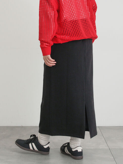 Samansa Mos2「裏毛スカート」|スカート|