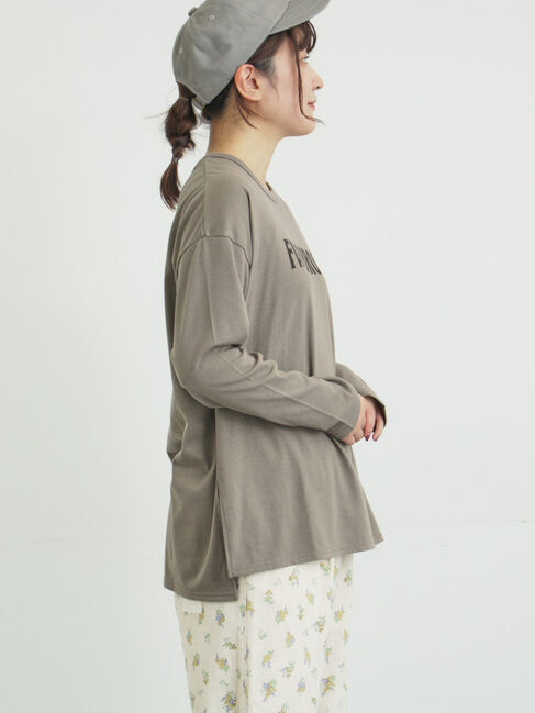 Samansa Mos2「柄アソートロゴロンT」|Tシャツ・カットソー|