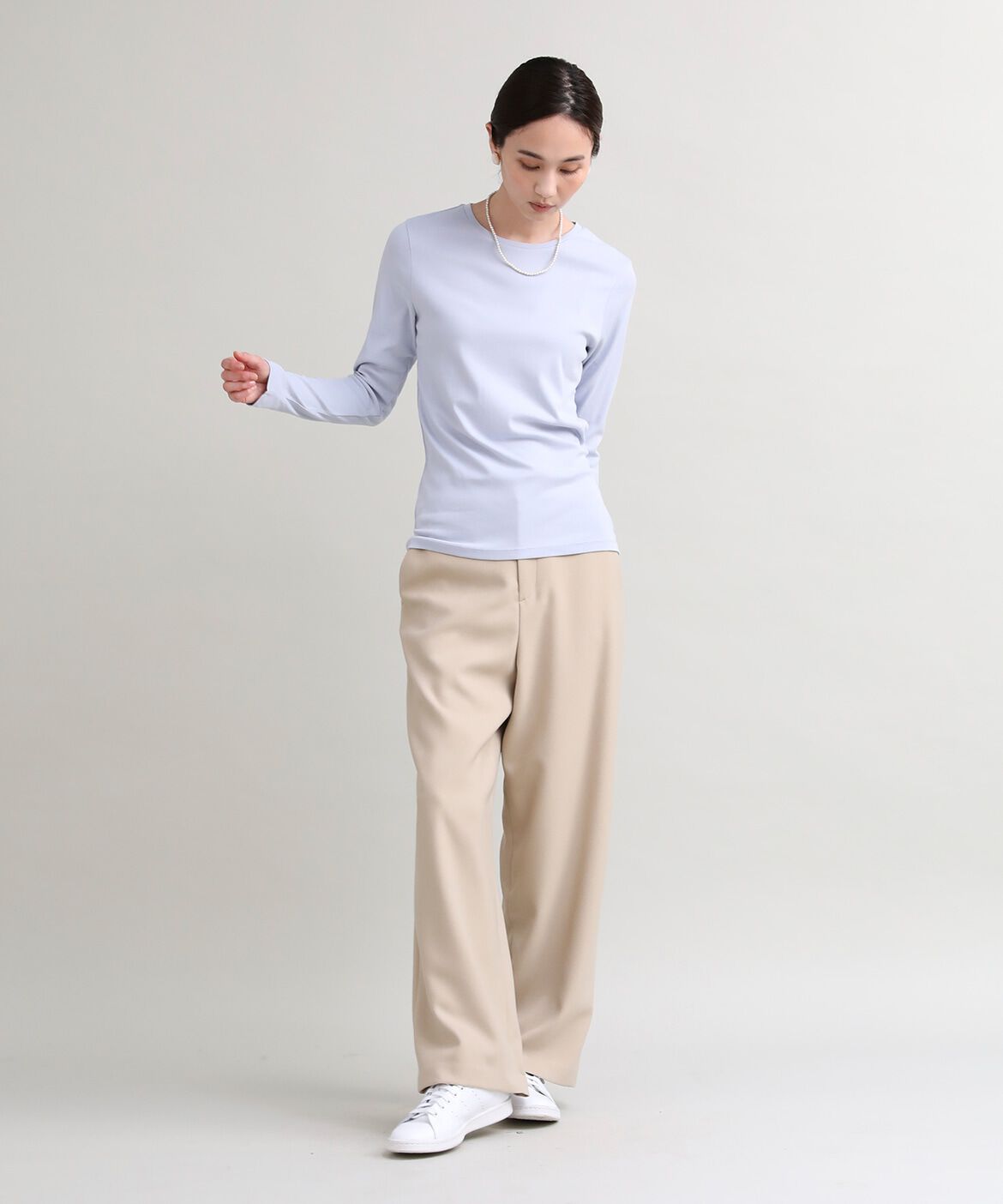 DAY by DAY it&rsquo;s international「ベーシッククルーネックカットソー《スビン綿MIXフライス》」|Tシャツ・カットソー|