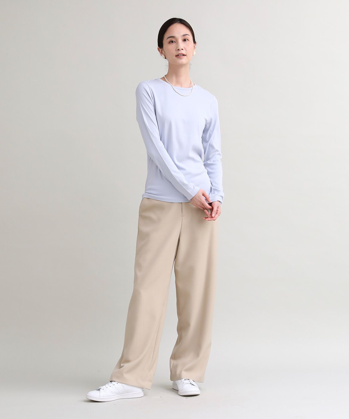 DAY by DAY it&rsquo;s international「ベーシッククルーネックカットソー《スビン綿MIXフライス》」|Tシャツ・カットソー|