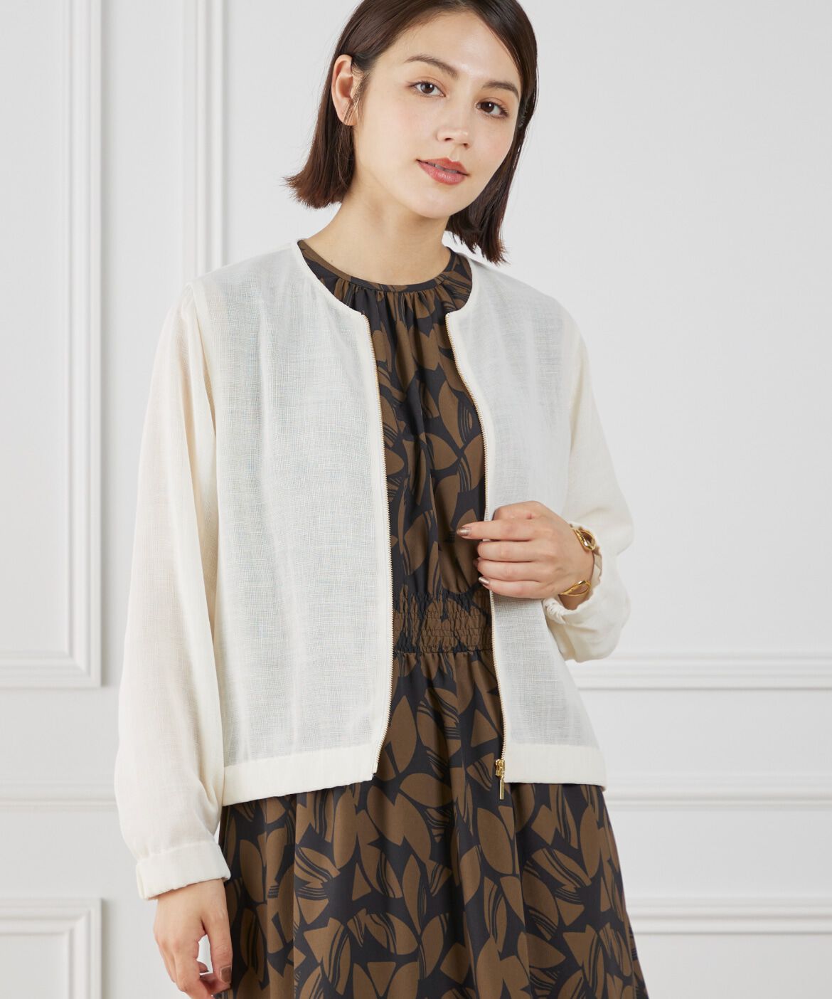 INED「《WEB限定》メッシュブルゾン」|その他|