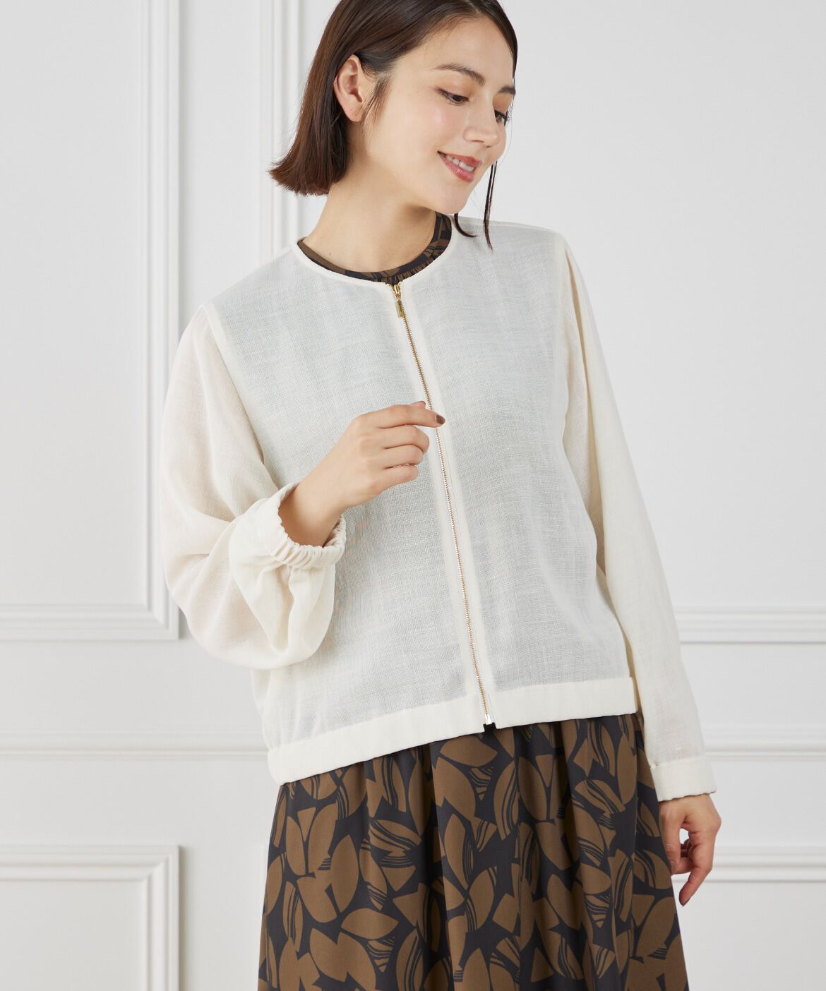 INED「《WEB限定》メッシュブルゾン」|その他|