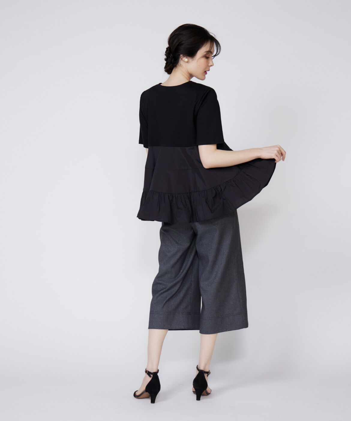 Maglie le cassetto「ティアードドッキングカットソー」|Tシャツ・カットソー|