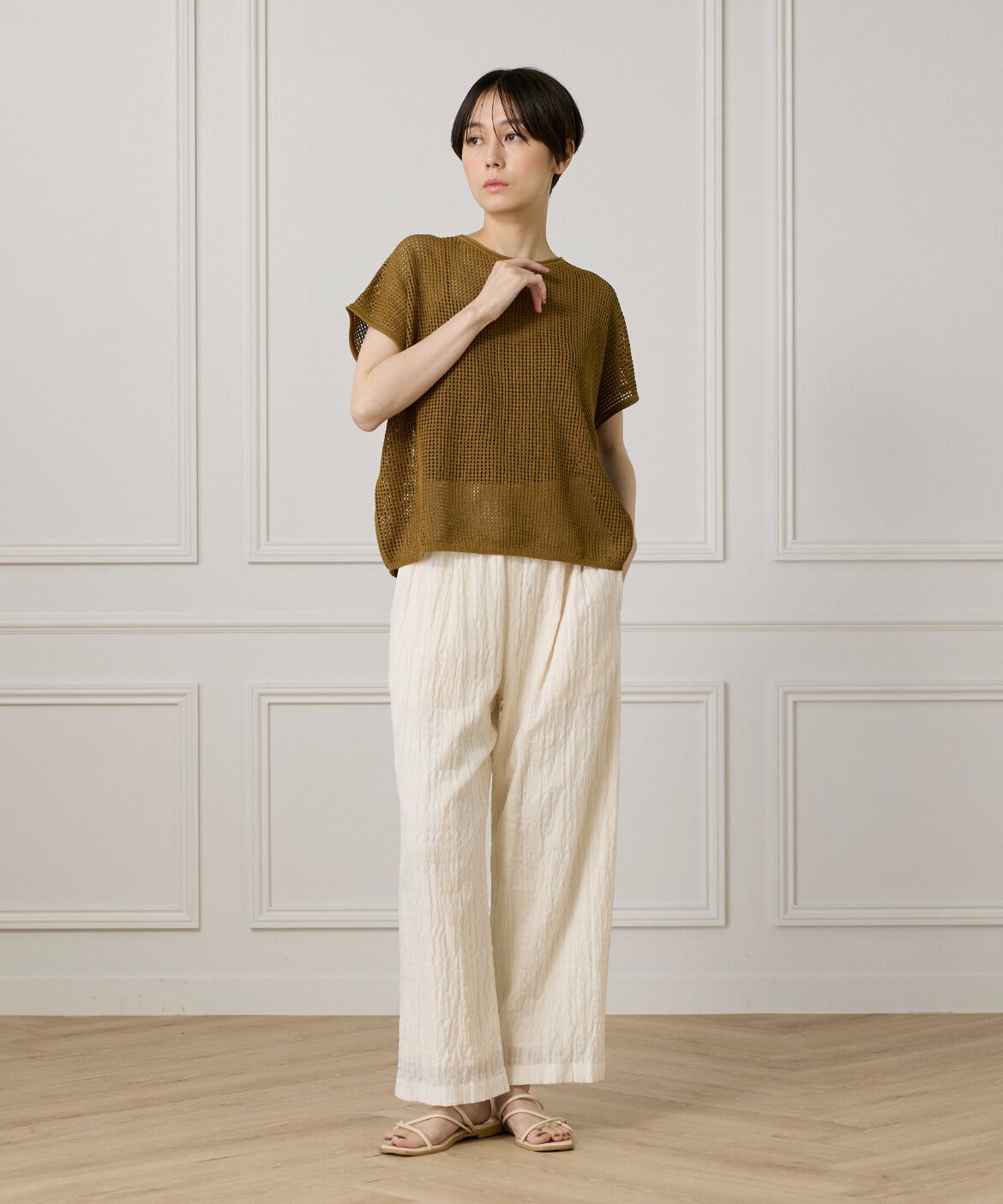 DAY by DAY it&rsquo;s international「シアーチェックイージーパンツ」|その他|