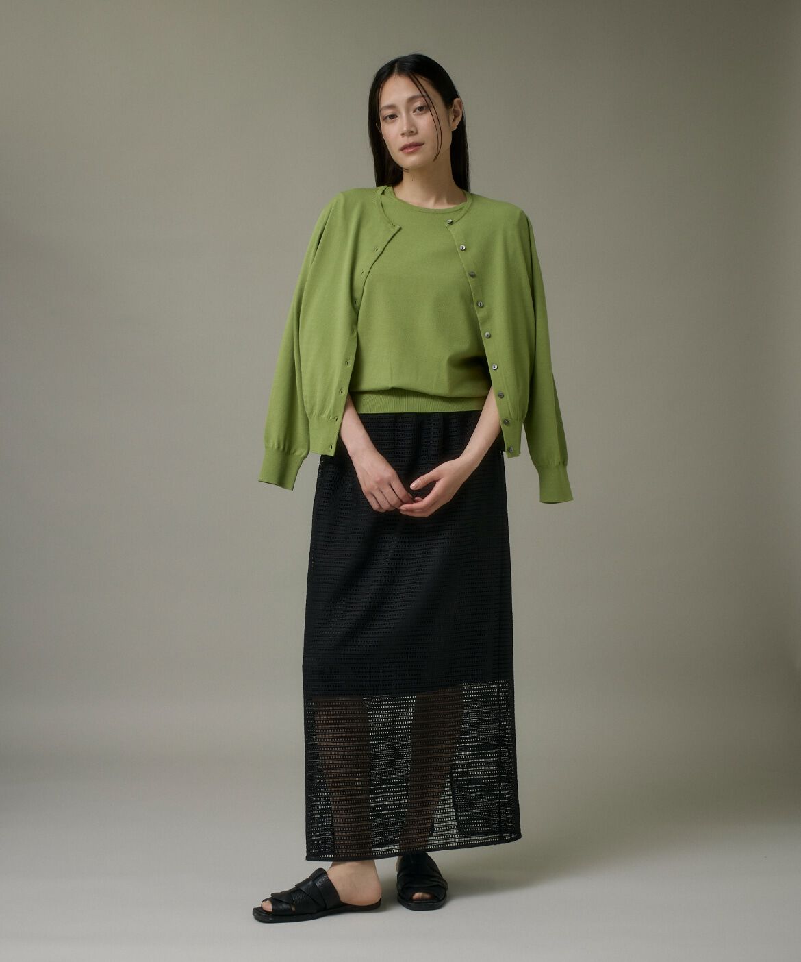 DAY by DAY it&rsquo;s international「アンサンブルニット《SMART CLEAN》」|カーディガン|