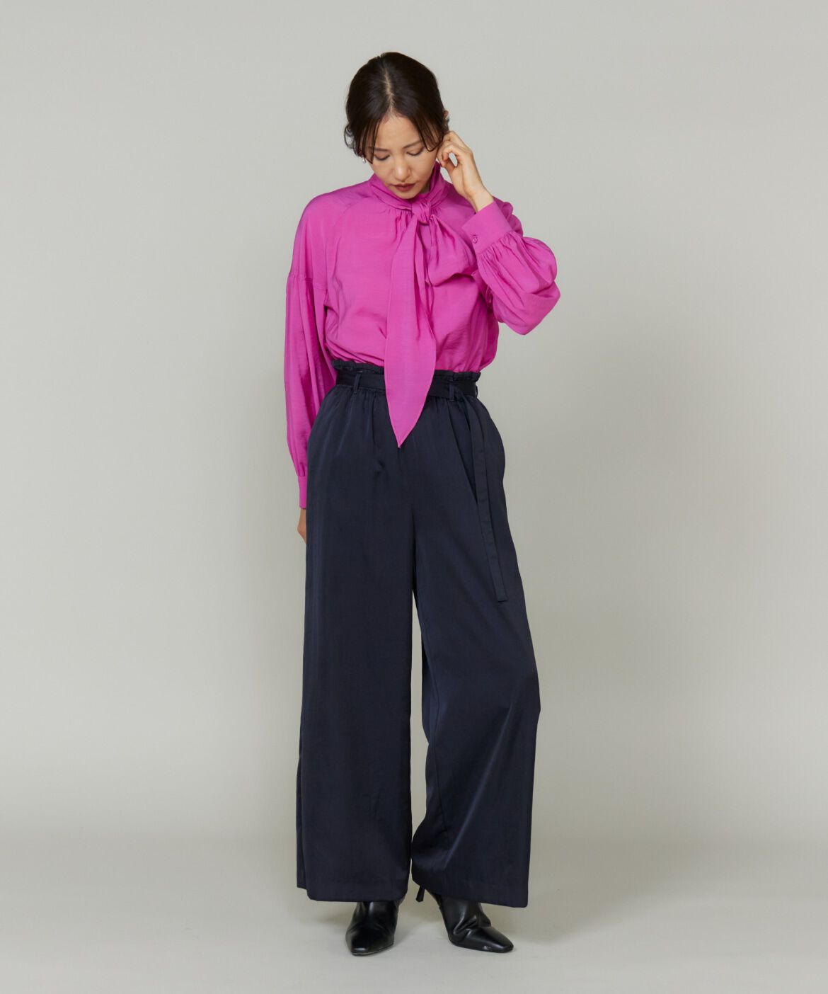 Le Souk「ボウタイ付きブラウス」|シャツ・ブラウス|