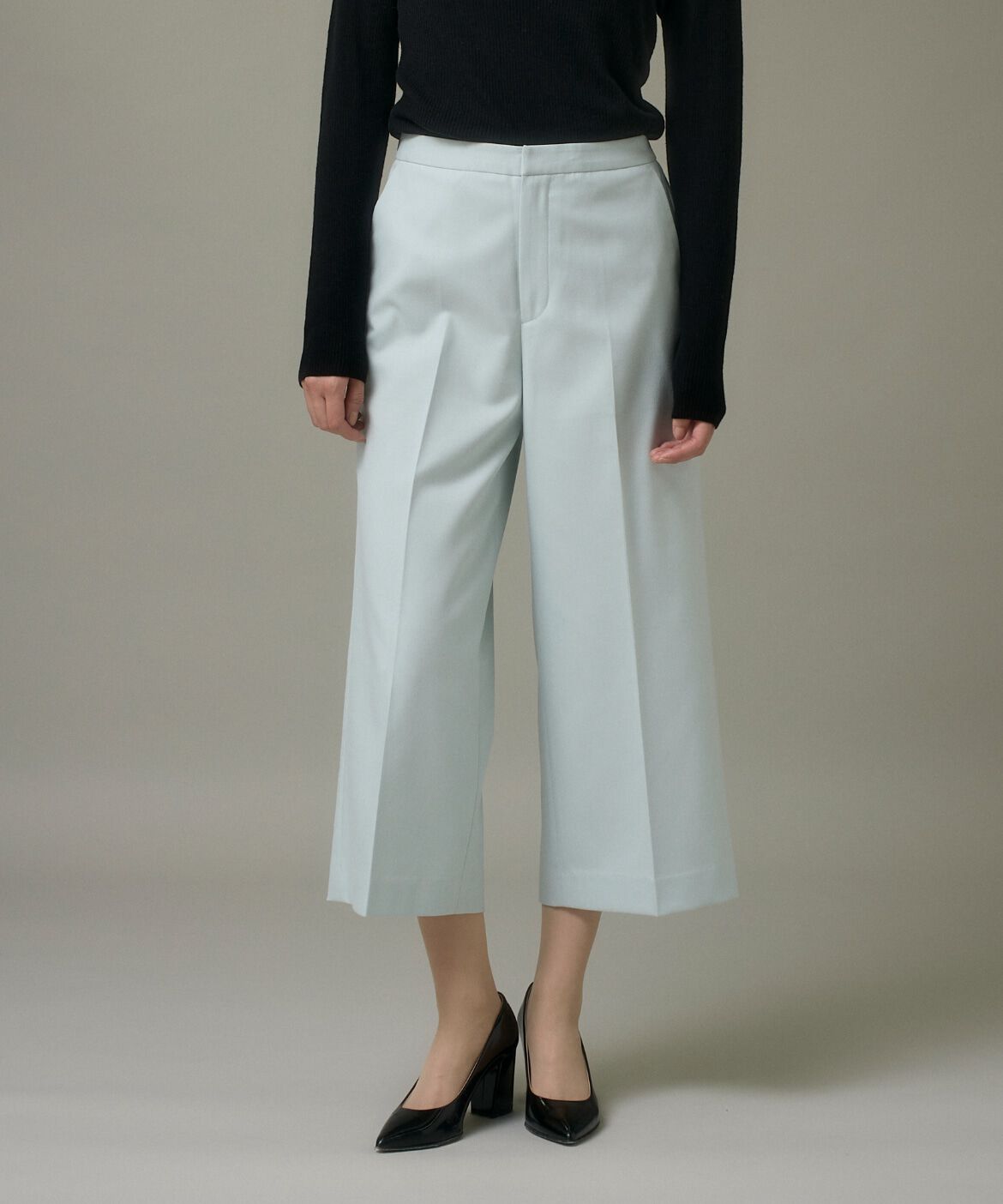 DAY by DAY it&rsquo;s international「ワイドクロップトパンツ《TRサキソニー裏起毛》」|その他|ペールグリー 4