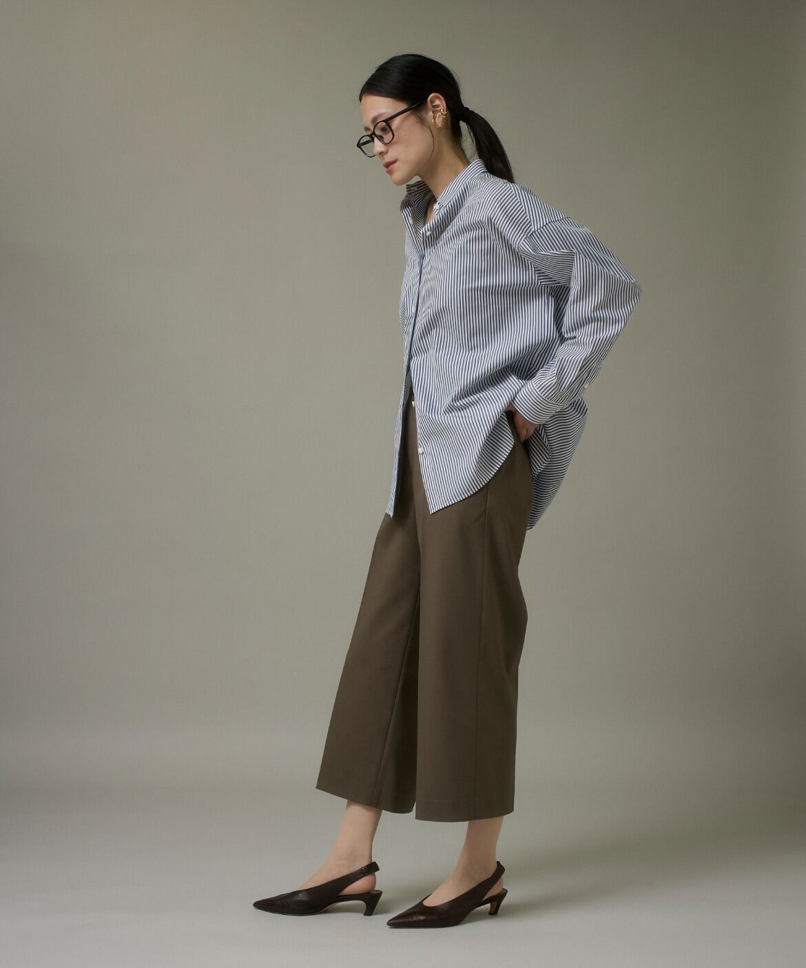 DAY by DAY it&rsquo;s international「ワイドクロップトパンツ《TRサキソニー裏起毛》」|その他|