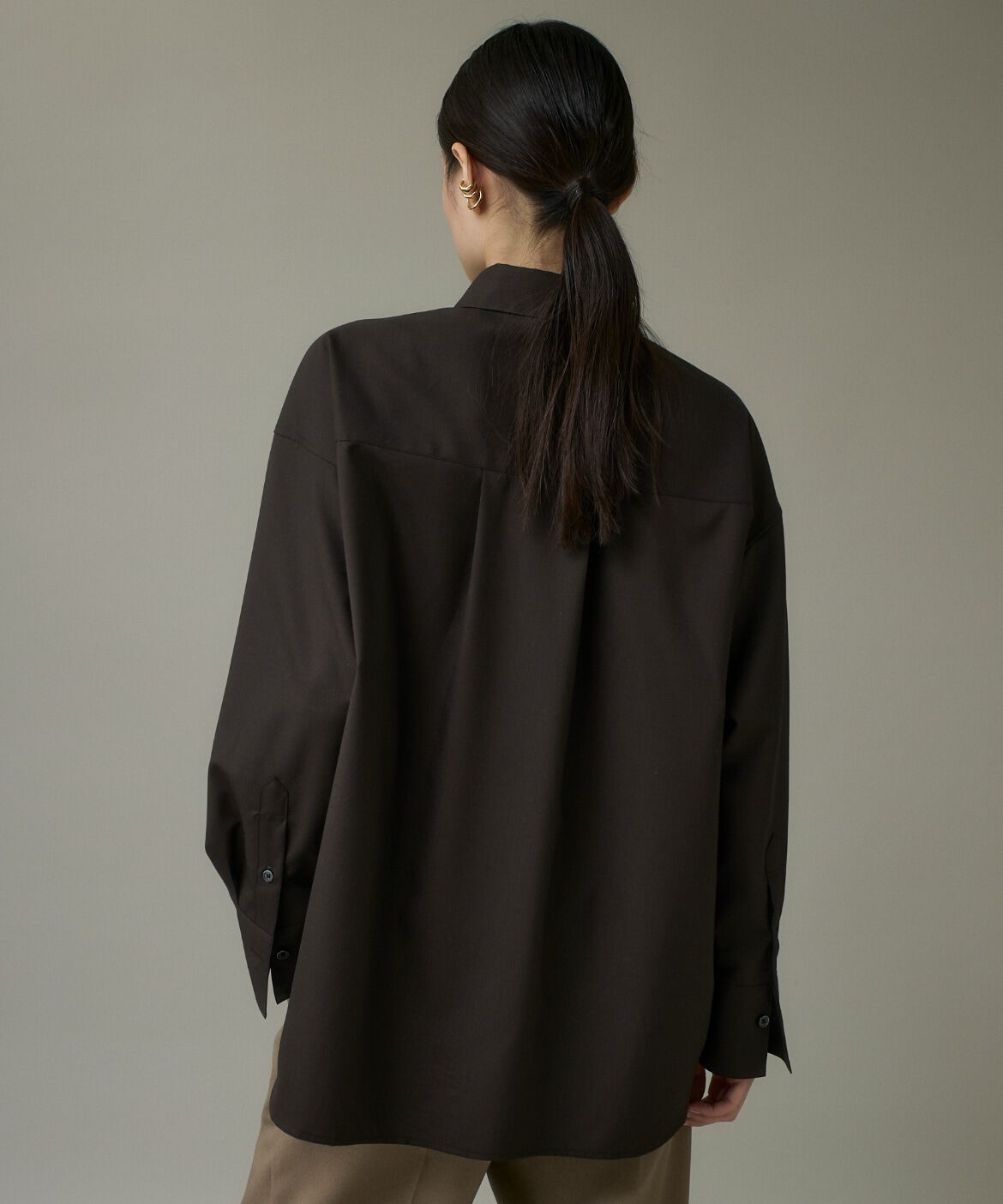 DAY by DAY it&rsquo;s international「ウールドロップシャツ《アリエスウール Super120S'》」|シャツ・ブラウス|