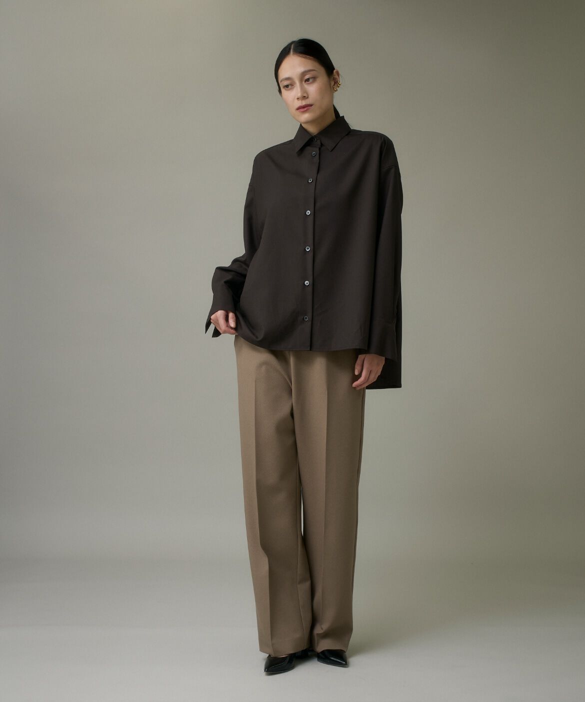 DAY by DAY it&rsquo;s international「ウールドロップシャツ《アリエスウール Super120S'》」|シャツ・ブラウス|