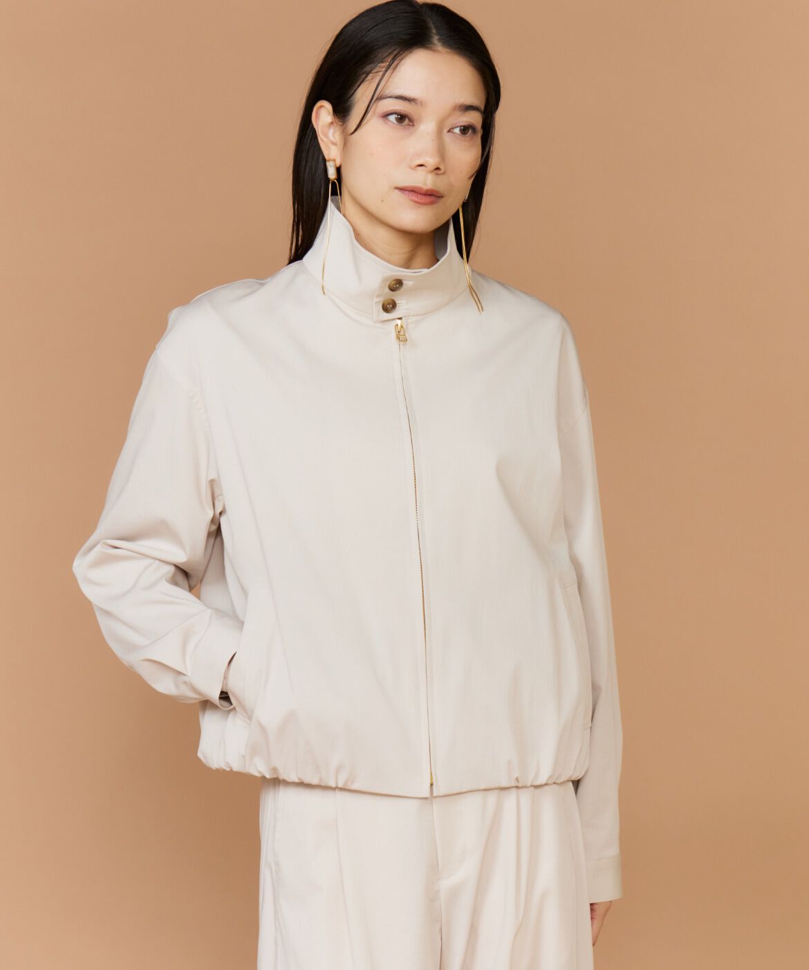 INED「スタンドカラー ブルゾン」|その他|