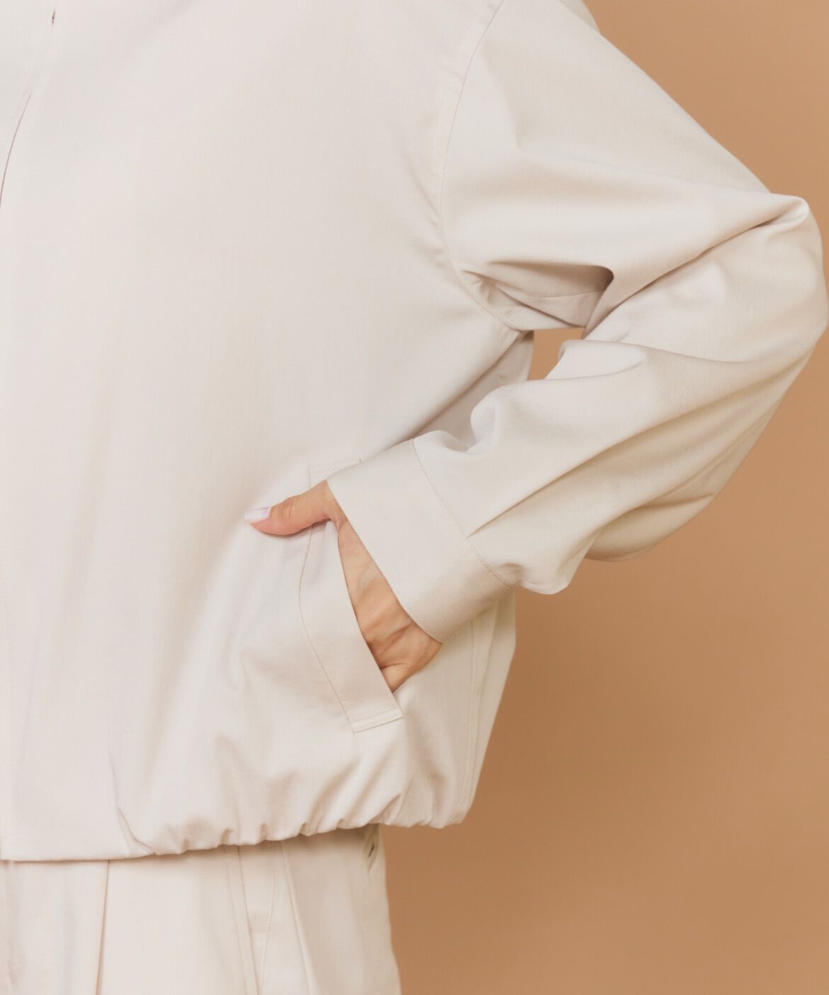 INED「スタンドカラー ブルゾン」|その他|