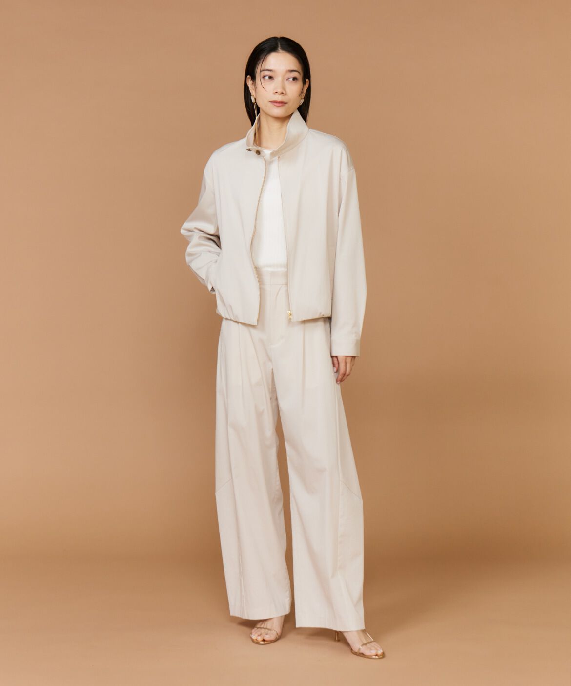 INED「スタンドカラー ブルゾン」|その他|