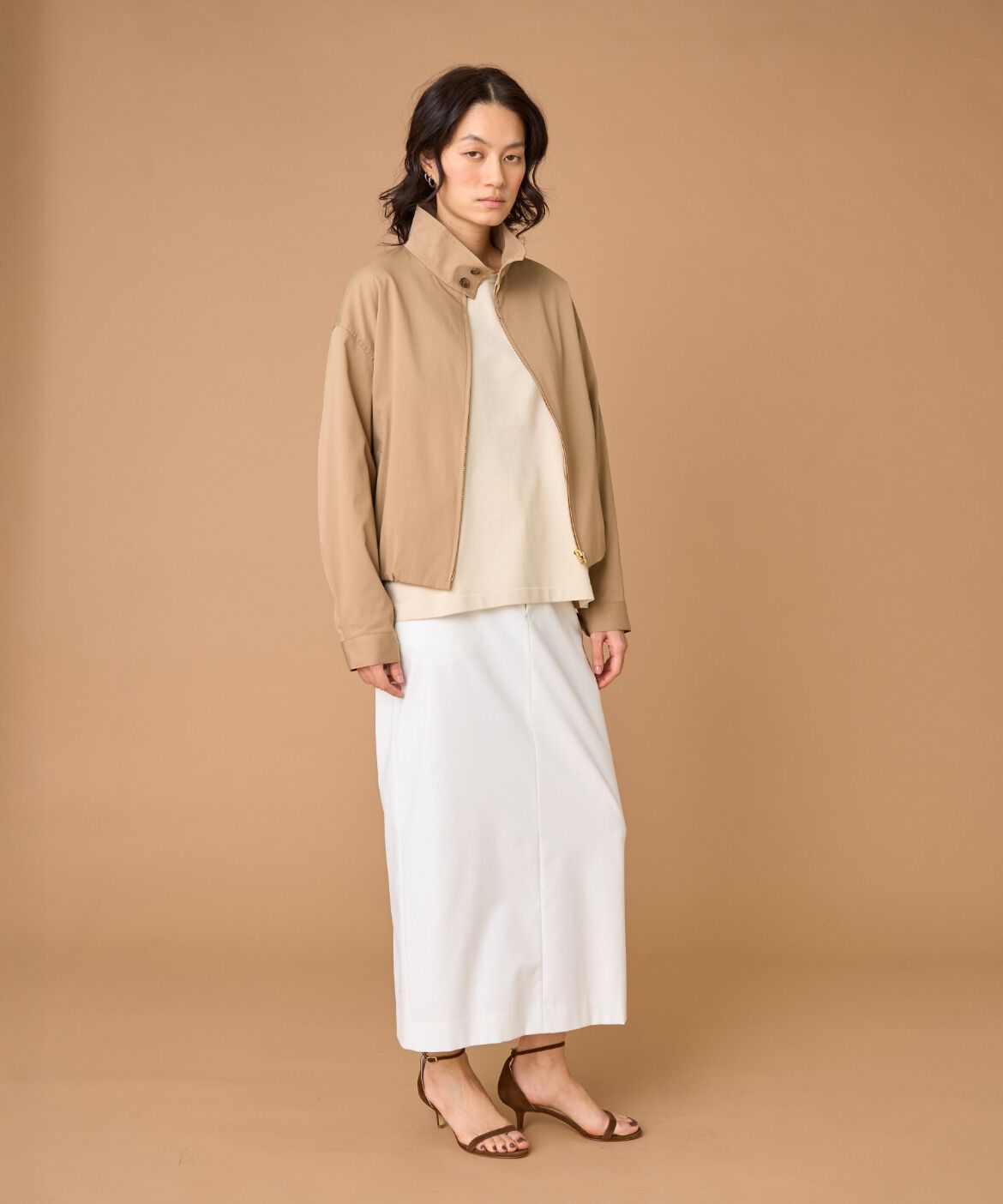 INED「スタンドカラー ブルゾン」|その他|