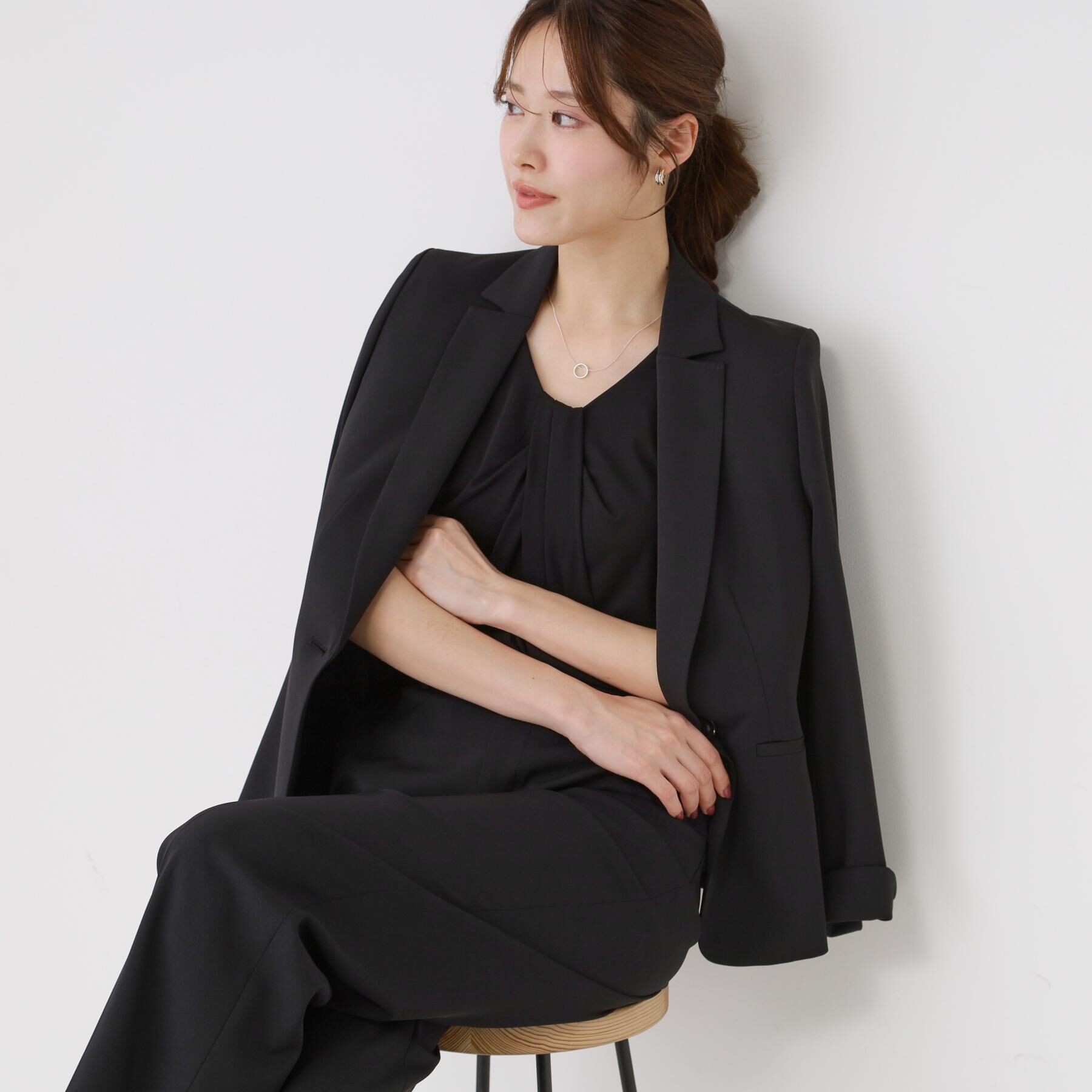 COUP DE CHANCE「【手洗い可／日本製／伸縮性／スーツ可】テーラードジャケット」|テーラードジャケット|