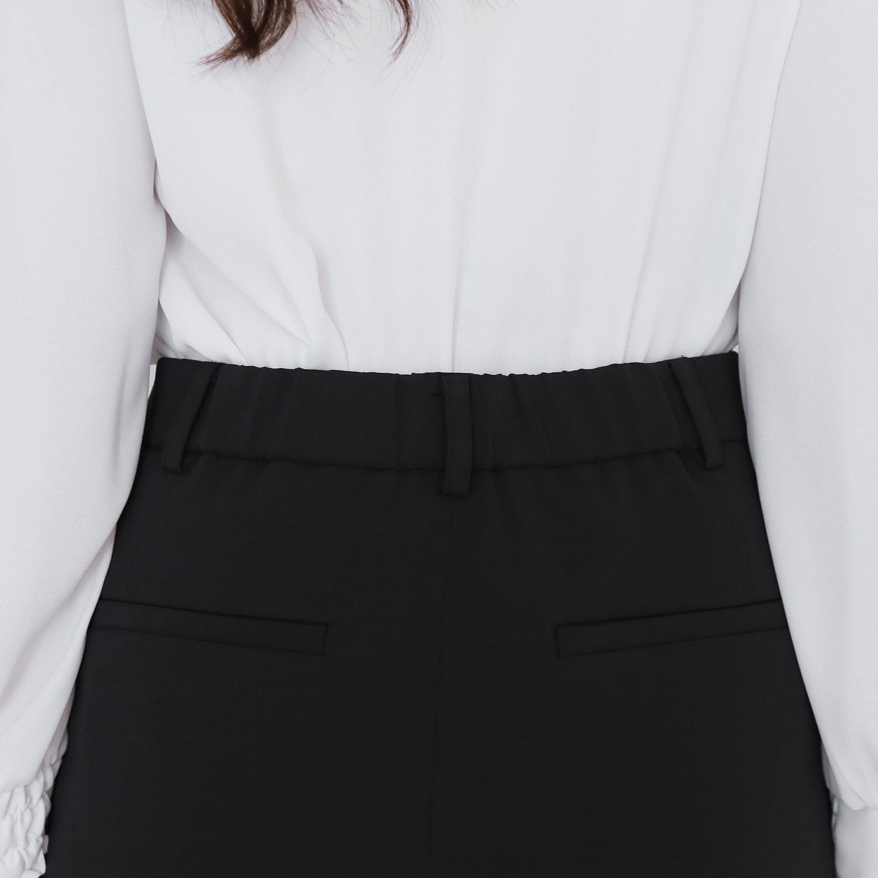 COUP DE CHANCE「【手洗い可／日本製／伸縮性／スーツ可】センタープレス入りストレートワイドパンツ」|その他|