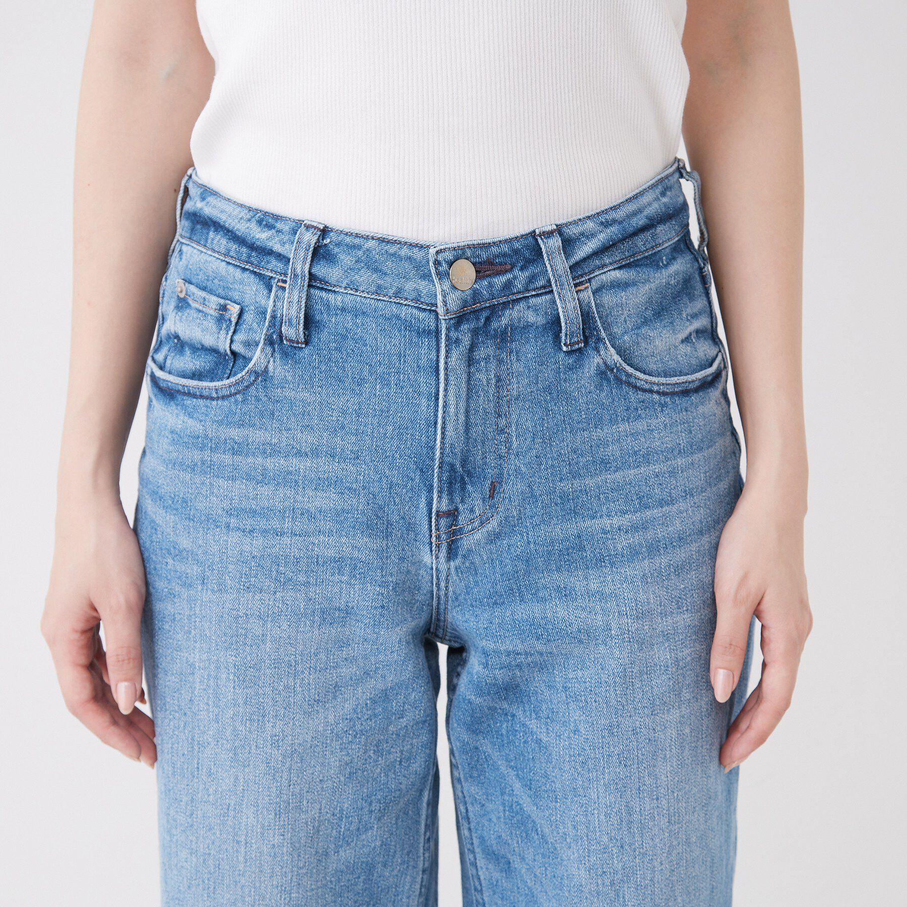 COUP DE CHANCE「Healthy Denim／ Pink Pepper Midrise（ピンクペッパー ミッドライズ）」|デニム|