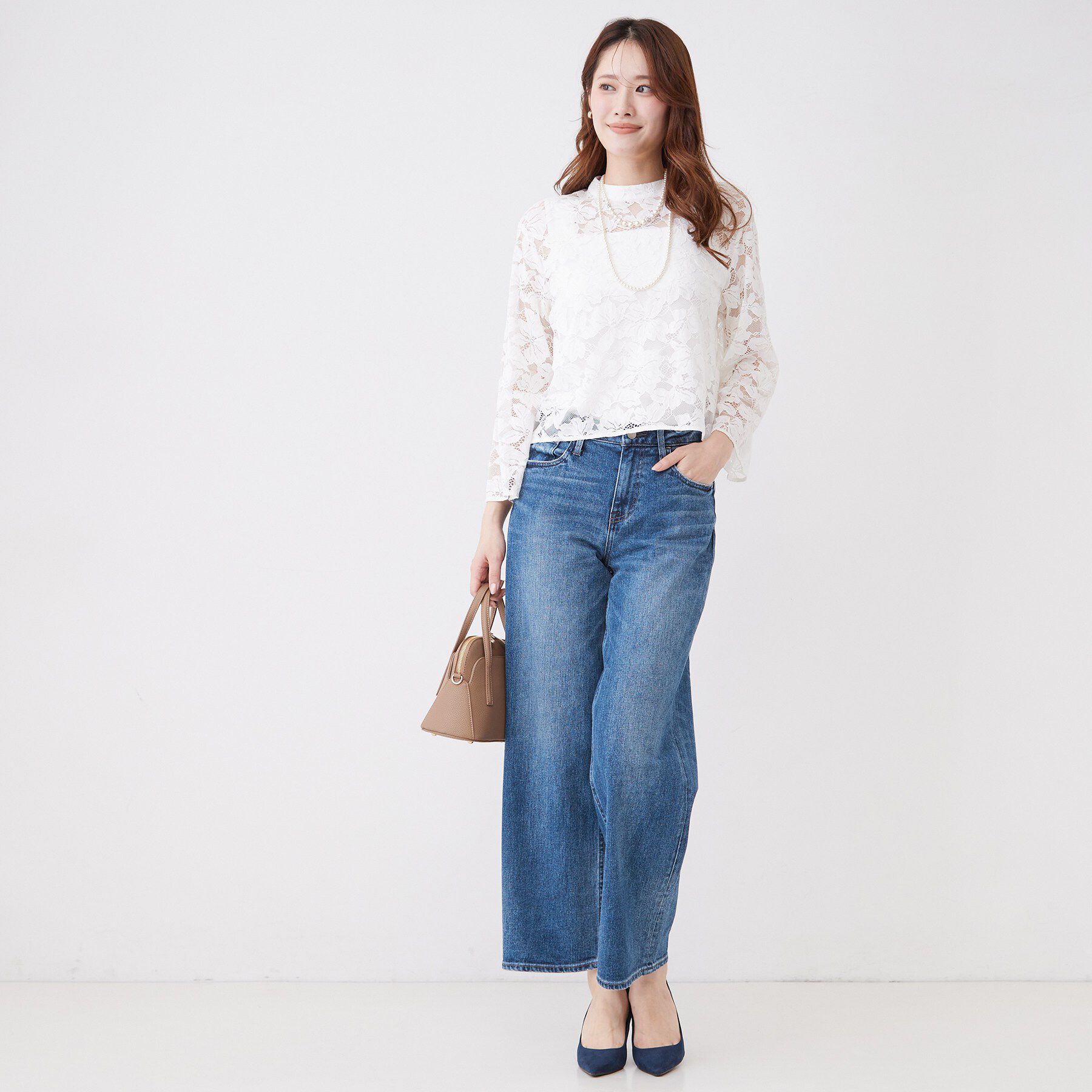 COUP DE CHANCE「Healthy Denim／ Pink Pepper Midrise（ピンクペッパー ミッドライズ）」|デニム|